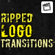 Ripped Logo Transitions - VideoHive Item for Sale