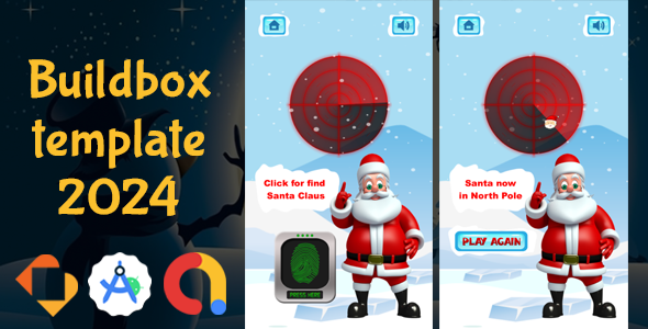 Santa Tracker Buildbox template