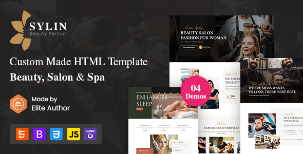 Sylin - Beauty Salon and Spa HTML Template