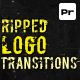 Ripped Logo Transitions - VideoHive Item for Sale