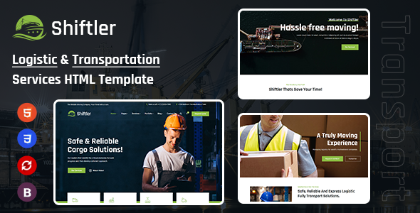 Shiftler - Transportation & Logistics HTML Template