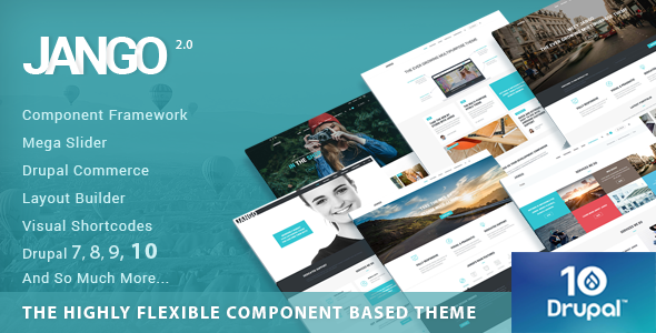 Jango | Drupal 10 9 8 7 Multipurpose Commerce Theme