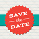 Save the Date Postcard - GraphicRiver Item for Sale