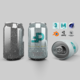 Regular 330ml Beverage Can Open and Closed Tabs with Droplets - 3DOcean Item for Sale