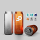 Sleek 250ml Beverage Can Open and Closed Tabs with Droplets - 3DOcean Item for Sale