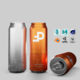 Sleek 330ml Beverage Can Open and Closed Tabs with Droplets - 3DOcean Item for Sale