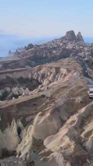 Cappadocia Landscape Aerial View