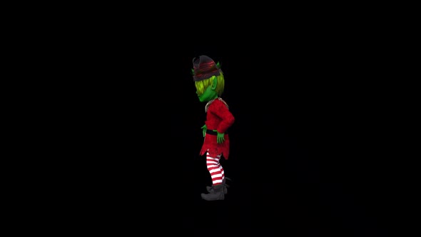 Green Elf Dance 4 – Christmas Concept alt