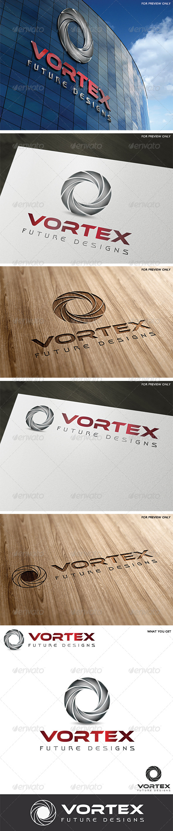 Vortex Logo Template