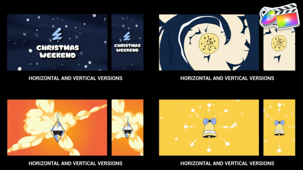 Christmas Morphing Logo | FCPX alt