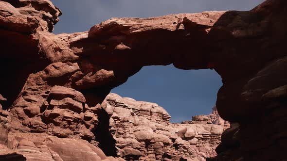 Red Stone Arch in Grand Canyon Park