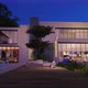 Big Contemporary Villa Animation At Night 4k    A - VideoHive Item for Sale