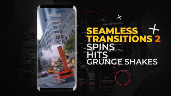Vertical Seamless Transitions Vol.2 | After Effects alt
