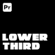 Simple Lower Thirds | Premiere Pro - VideoHive Item for Sale