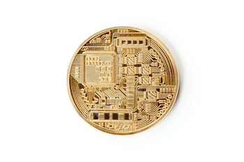 Photo Golden Bitcoin