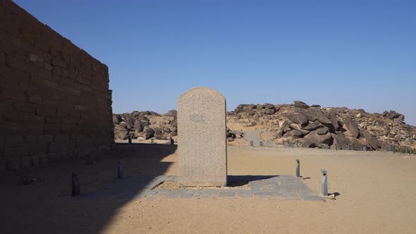 Kalabsha Temple on an island in Nubia next to Lake Nasser, Aswan, Egypt.