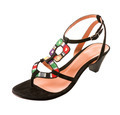 Ethnic knit heel sandal - PhotoDune Item for Sale
