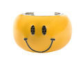 Black strass yellow smiley bracelet - PhotoDune Item for Sale