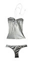 Silver metallized bikini - PhotoDune Item for Sale