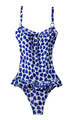 Wasted blue hearts frilly swimsuit - PhotoDune Item for Sale