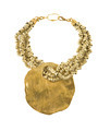 Big raw gold pendant necklace - PhotoDune Item for Sale