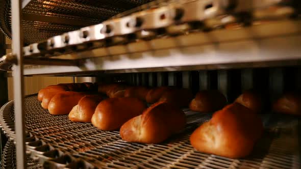 Sorting Bread in Production