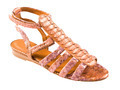 Python leather roman sandal - PhotoDune Item for Sale
