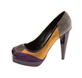 Suede peep toe stiletto - PhotoDune Item for Sale