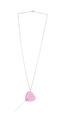 Pink heart lollipop pendant on chain - PhotoDune Item for Sale