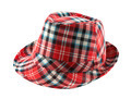 Red tartan fedora hat - PhotoDune Item for Sale