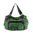 Green and op art zipped tote - PhotoDune Item for Sale