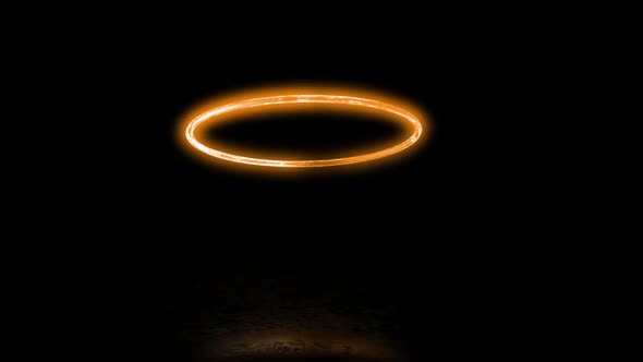 Cool Neon Shapes on black background alt