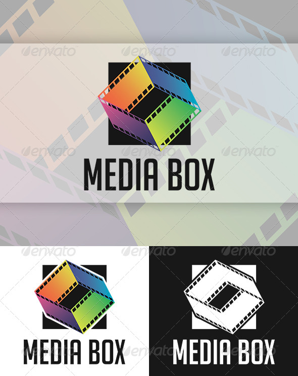 Media Box Logo Template