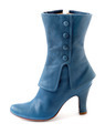 Glamourous blue leather high heel boot - PhotoDune Item for Sale