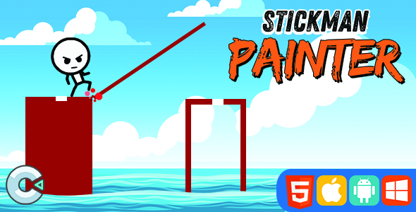 Stickman Painter (Construct 3 | HTML5)
