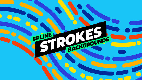 Spline Strokes Backgrounds alt