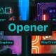 Photo Editor Slides Opener: Neon Cyberpunk Intro for Premiere Pro - VideoHive Item for Sale