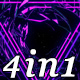 Neon Pulse (4in1) - VideoHive Item for Sale