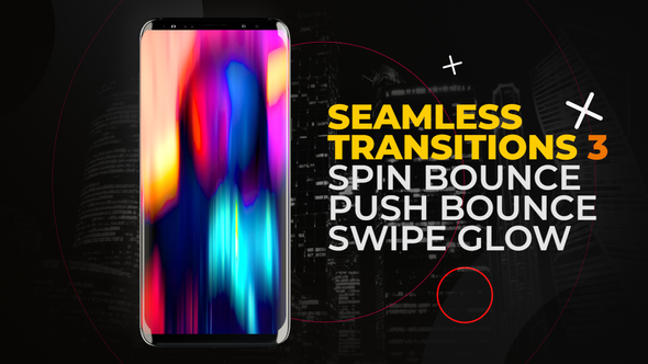Vertical Seamless Transitions Vol.3 | After Effects alt