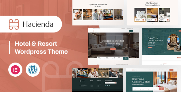 Hacienda | Hotel & Resort WordPress Theme