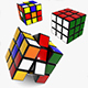 Animated Rubik s Cube - 3DOcean Item for Sale