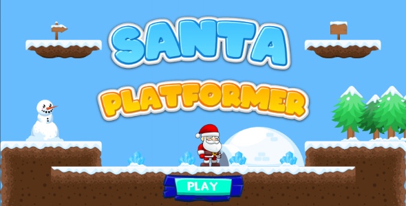 Santa Platformer - Cross Platform Platformer Game
