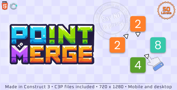 Point to Merge - HTML5 Casual game