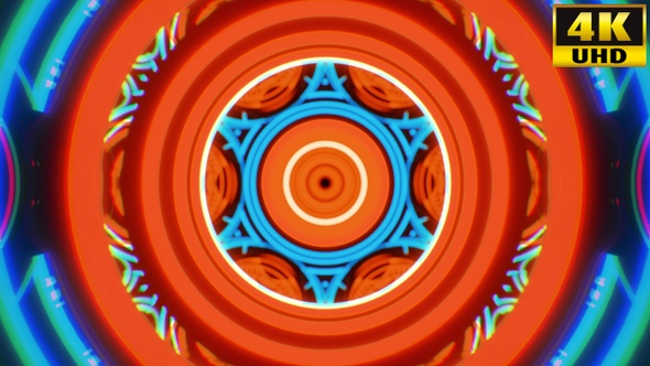 Circles Geometric Background Vj Loops V1