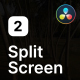 Vertical Multiscreen Transition - 2 Split Screen for DaVinci Resolve - VideoHive Item for Sale