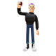 Male 3D Character Toasting with Glass of Wine - 3DOcean Item for Sale