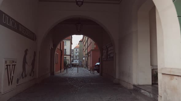 Courtyard in Wroclaw