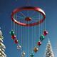 Christmas Wind Chime Hit Abstract Wood Tip 01