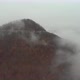 Aerial of Mountain Forest With Fog - VideoHive Item for Sale