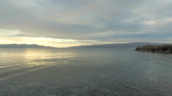 Panoramic view of sea